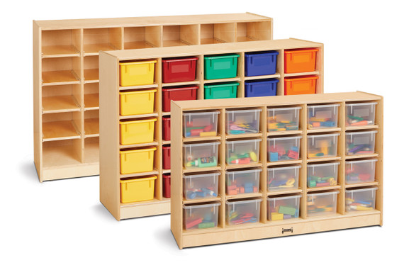 30 Cubbie-Tray Mobile Storage