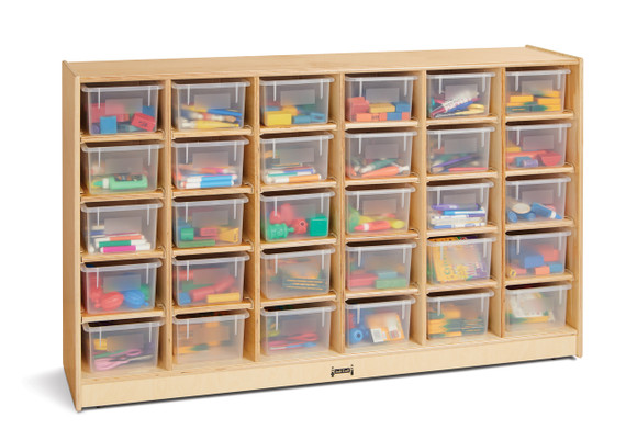 30 Cubbie-Tray Mobile Storage