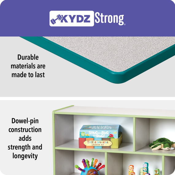 Rainbow Accents Flushback Pick-a-Book Stand