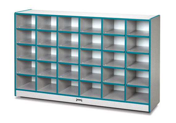 Rainbow Accents 30 Cubbie - Tray Mobile Storage