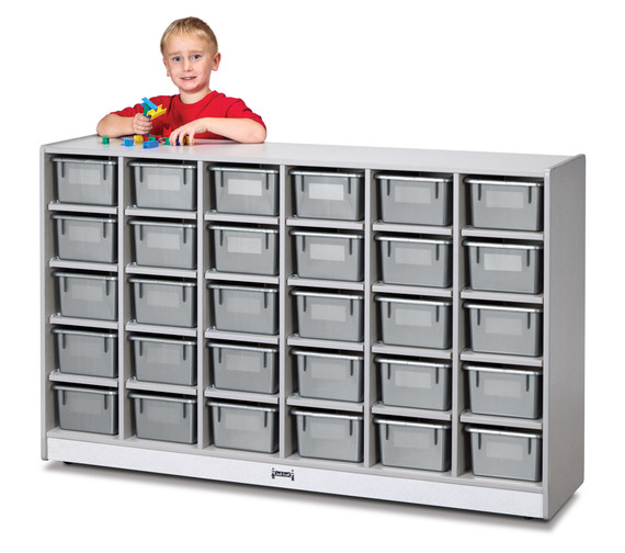 Rainbow Accents 30 Cubbie - Tray Mobile Storage Rainbow Accents 30 Cubbie - Tray Mobile Storage