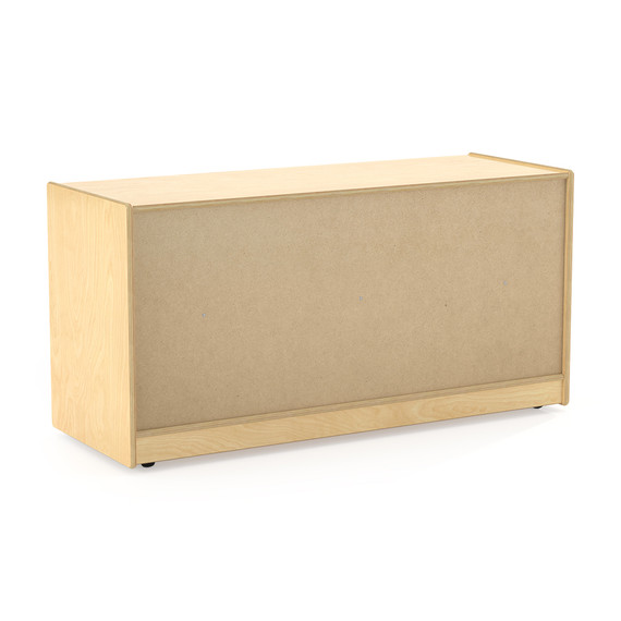 Toddler Single Mobile Storage Unit - 18" Deep