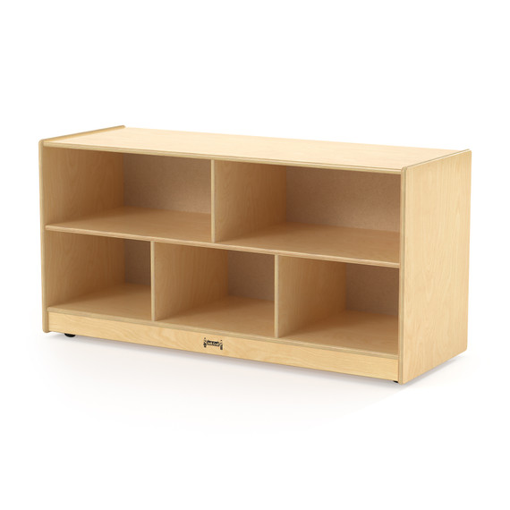 Toddler Single Mobile Storage Unit - 18" Deep