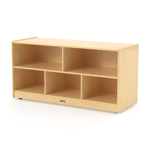 Toddler Single Mobile Storage Unit - 18" Deep