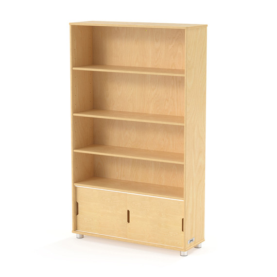 Four-Shelf Bookcase