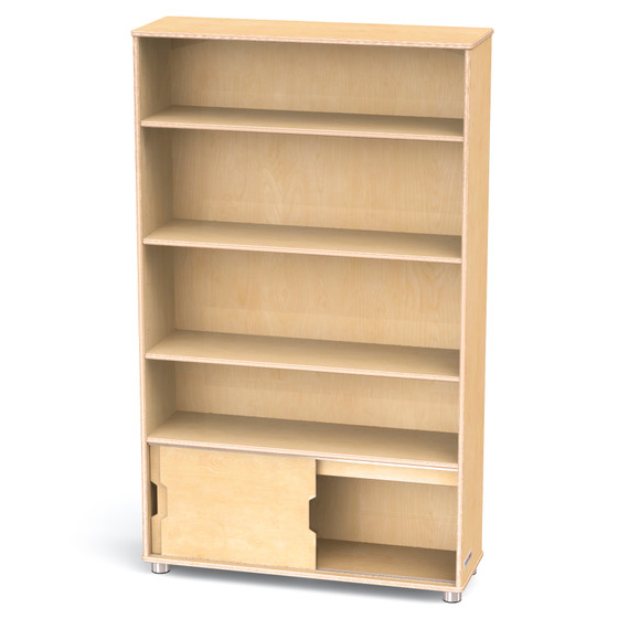 Four-Shelf Bookcase