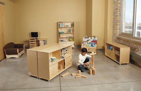 Four-Shelf Bookcase
