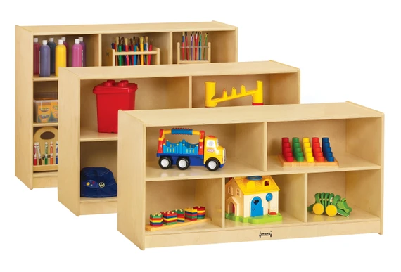 Low Single Mobile Storage Unit - 18" Deep