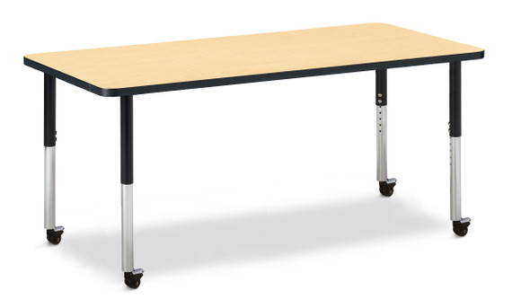 Rectangle Activity Table - 30" X 72" - Maple