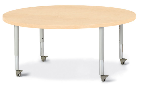 Round Activity Table - 48" Diameter - Maple