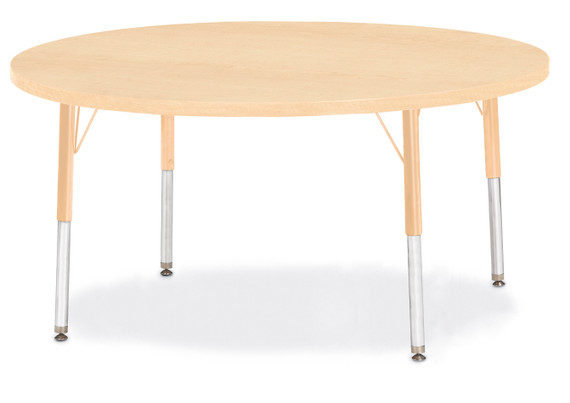 Round Activity Table - 48" Diameter - Maple