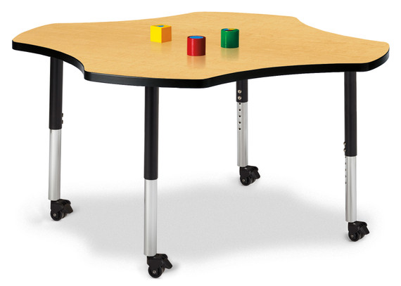 Four Leaf Activity Table - Maple
