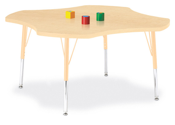 Four Leaf Activity Table - Maple