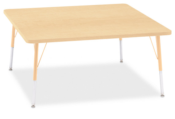 Square Activity Table - 48" X 48" - Maple