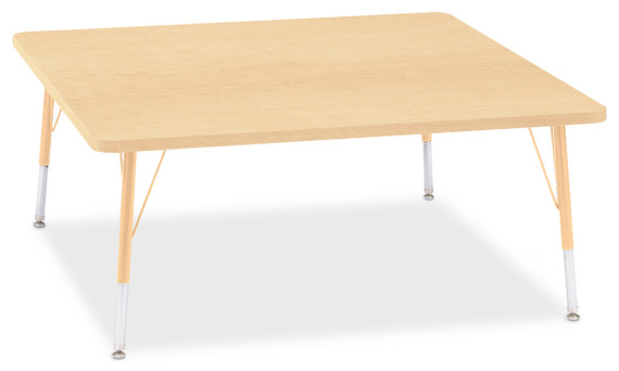 Square Activity Table - 48" X 48" - Maple