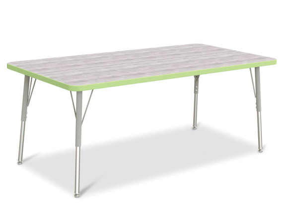 Rectangle Activity Table - 30" X 60" - Driftwood Gray