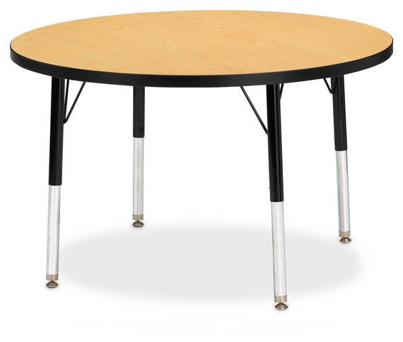 Round Activity Table - 36" Diameter - Oak