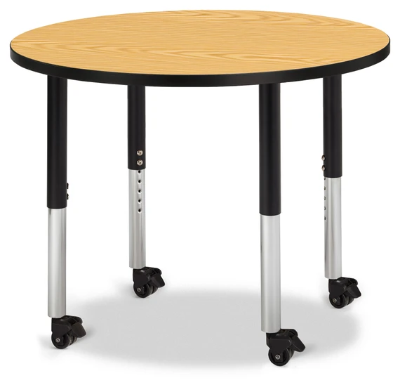 Round Activity Table - 36" Diameter - Oak