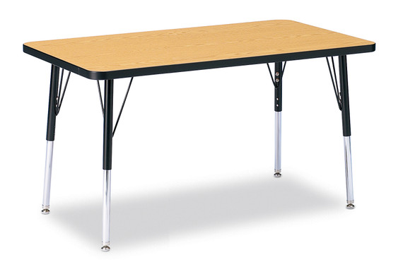 Rectangle Activity Table - 24" X 36" - Oak