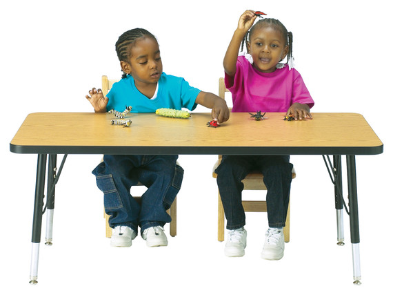 Rectangle Activity Table - 24" X 36" - Oak