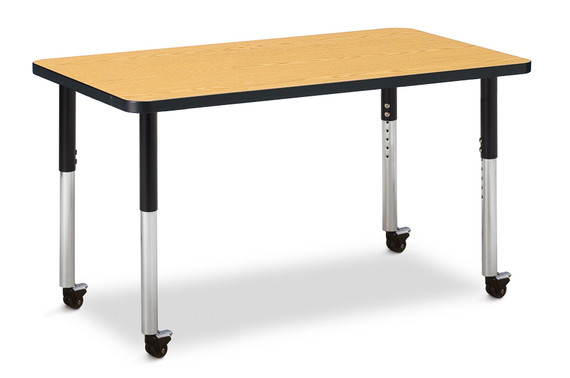 Rectangle Activity Table - 24" X 36" - Oak