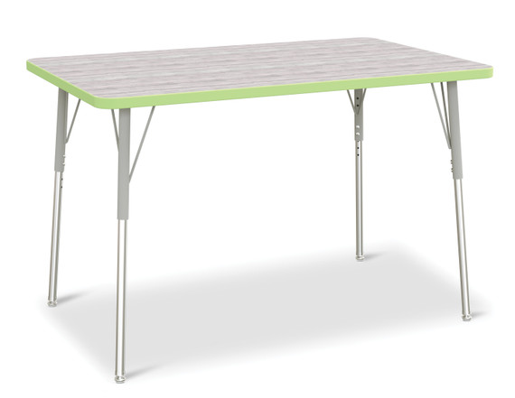 Rectangle Activity Table - 30" X 48" - Driftwood Gray