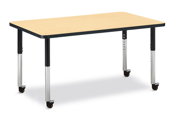 Rectangle Activity Table - 30" X 48" - Maple