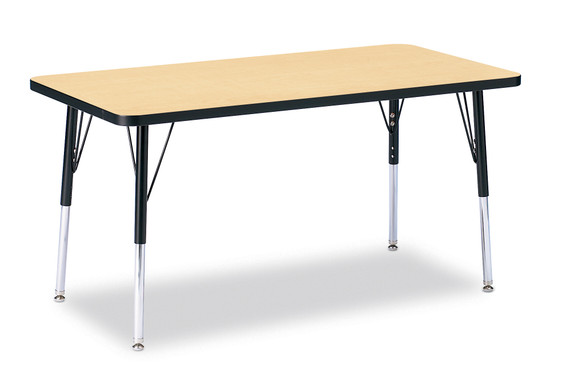 Rectangle Activity Table - 24" X 48" - Maple