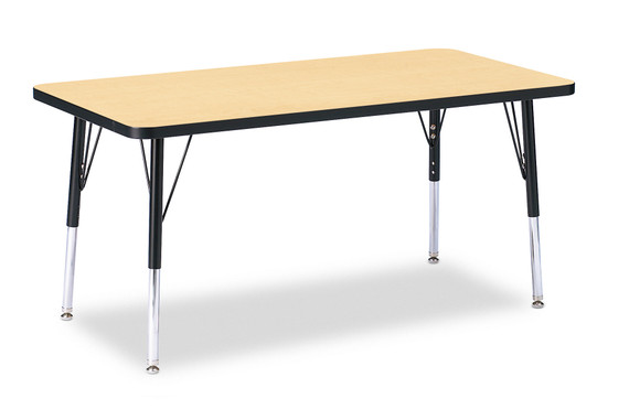 Rectangle Activity Table - 24" X 48" - Maple