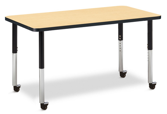 Rectangle Activity Table - 24" X 48" - Maple