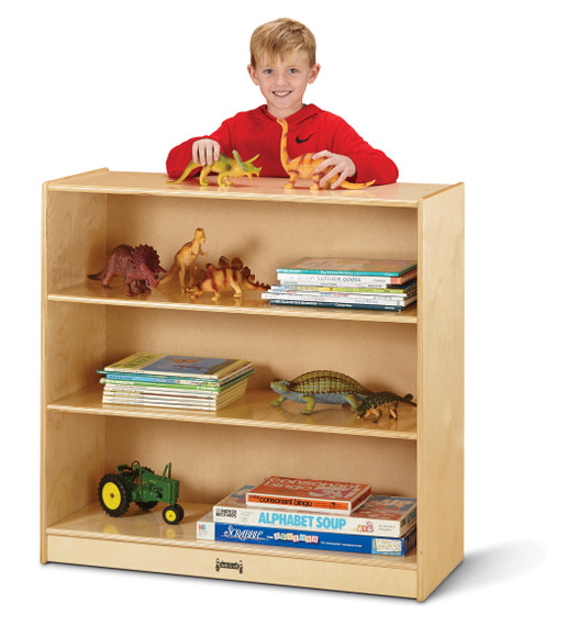 Fixed Straight-Shelf Bookcase
