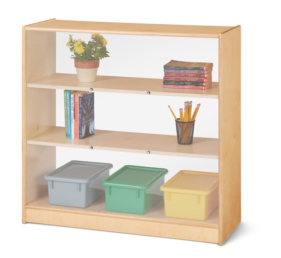 Fixed Straight-Shelf Bookcase