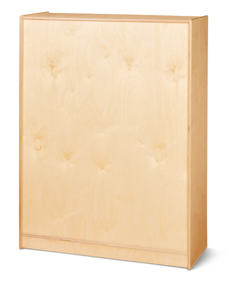 Tall Fixed Straight-Shelf Bookcase