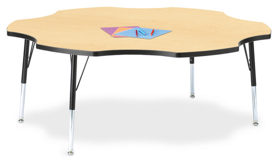 Six Leaf Activity Table - 60" - Maple