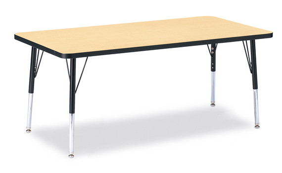 Rectangle Activity Table - 30" X 60" - Maple