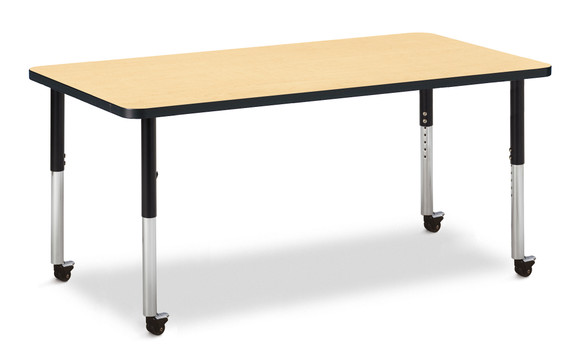 Rectangle Activity Table - 30" X 60" - Maple