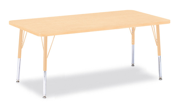 Rectangle Activity Table - 30" X 60" - Maple