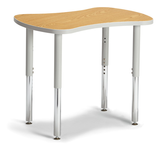 Collaborative Bowtie Table - 24" X 35" - Oak