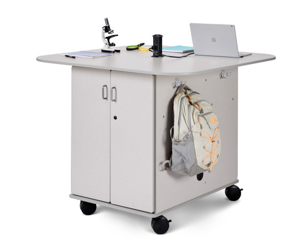 Gray Counter Height Classroom STEM Table