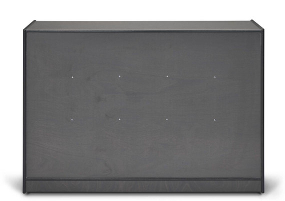 3 Shelf Wooden Gray Classroom Toy Storage Bookshelf