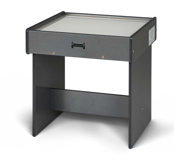 Gray Wood Kids Classroom Light Box Table