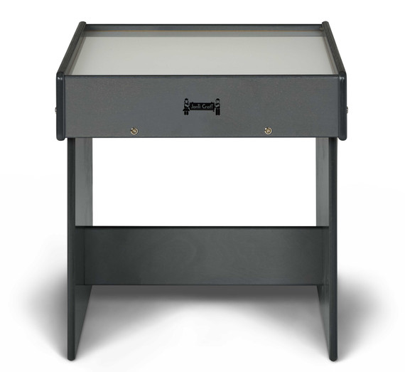 Gray Wood Kids Classroom Light Box Table