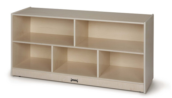Kids Mobile Wooden White Toy Storage Bookshelf