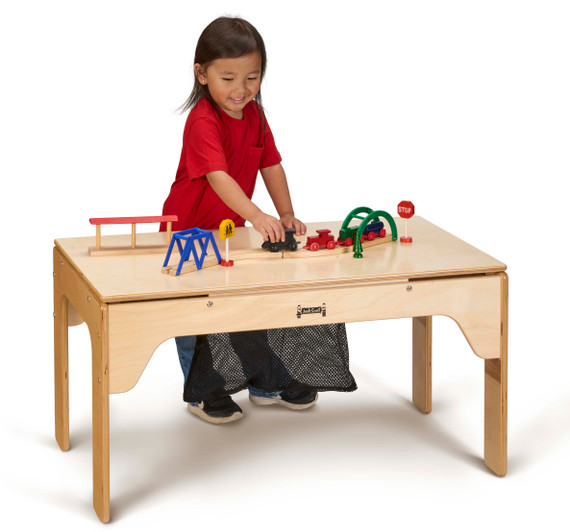 Wood LEGO® and DUPLO® Compatible Table Cover