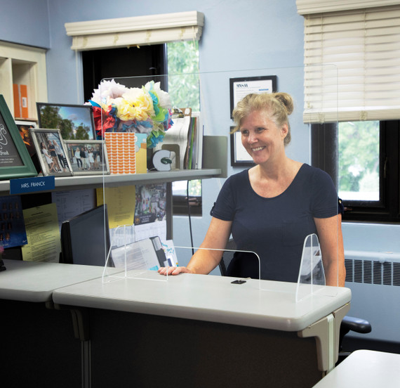 See-Thru Table Divider Shields