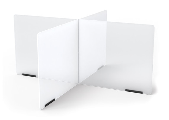 See-Thru Table Divider Shields