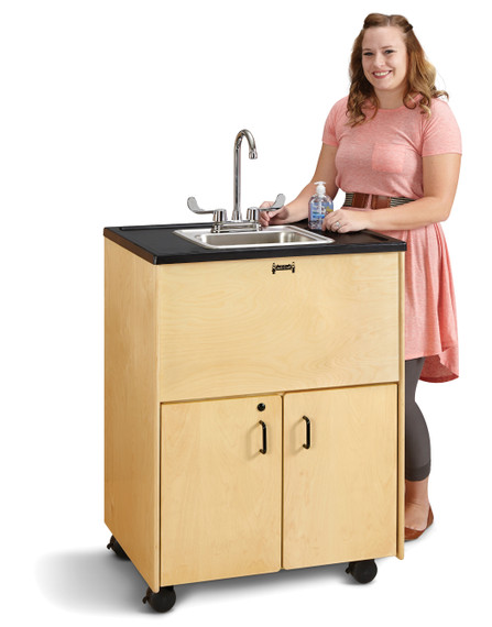 Clean Hands Helper Portable Sink - 38" Counter - Stainless Steel Sink - Plumbing Required Clean Hands Helper Portable Sink - 38" Counter - Stainless Steel Sink - Plumbing Required