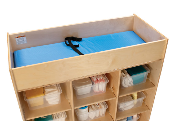 9 Tub Changing Table with Pad 9 Tub Changing Table with Pad