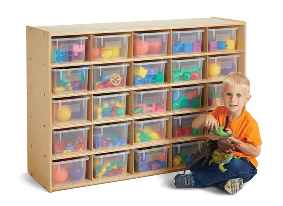 Young Time 25 Cubbie-Tray Storage