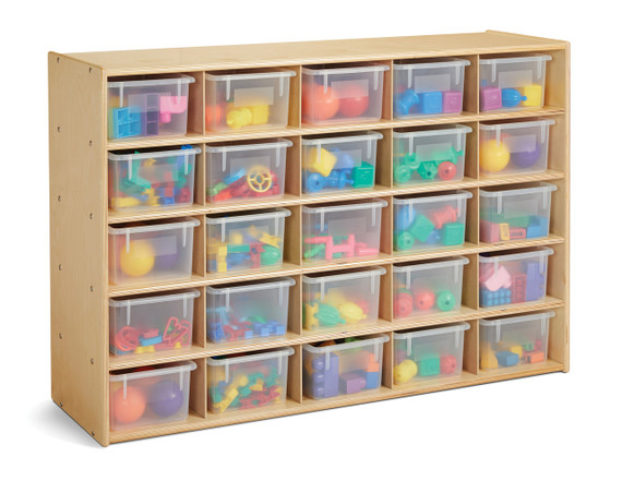 Young Time 25 Cubbie-Tray Storage